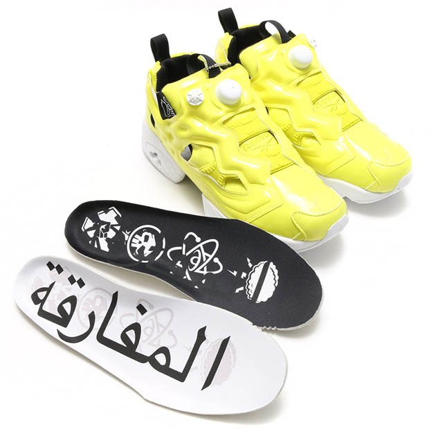 Reebok Instapump Fury Glossy Yellow 4