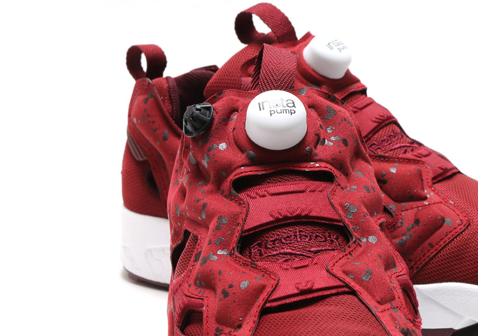 Reebok Instapump Fury Speckled Merlot 3