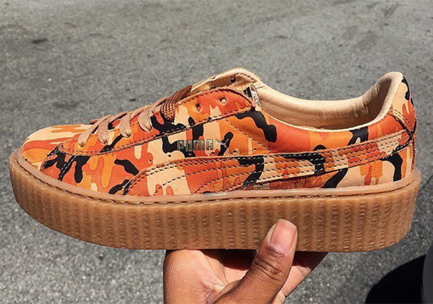 New Rihanna x PUMA Creepers in Camo Coming Very Soon