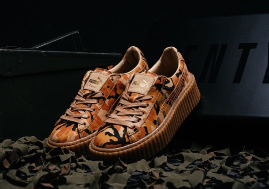 Release Info For Rihanna’s Puma Creeper “Camo”