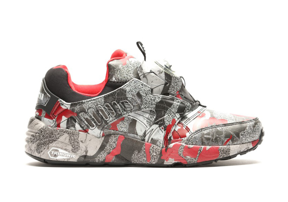 Another Look At Trapstar's Upcoming Puma Disc Blaze In Camouflage