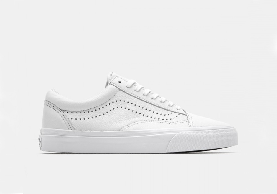 Vans Vault Old Skool Lx White Preforated Stripe