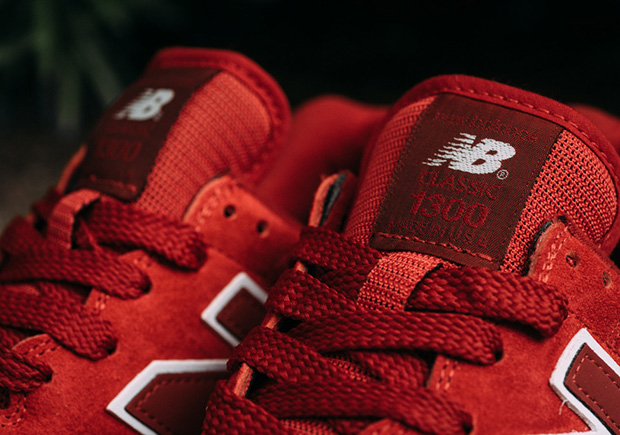 New Balance M1300csu Red Suede 4