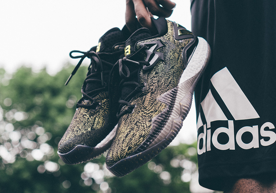 Adidas Crazylight Boost 2016 Harden Black Gold 6