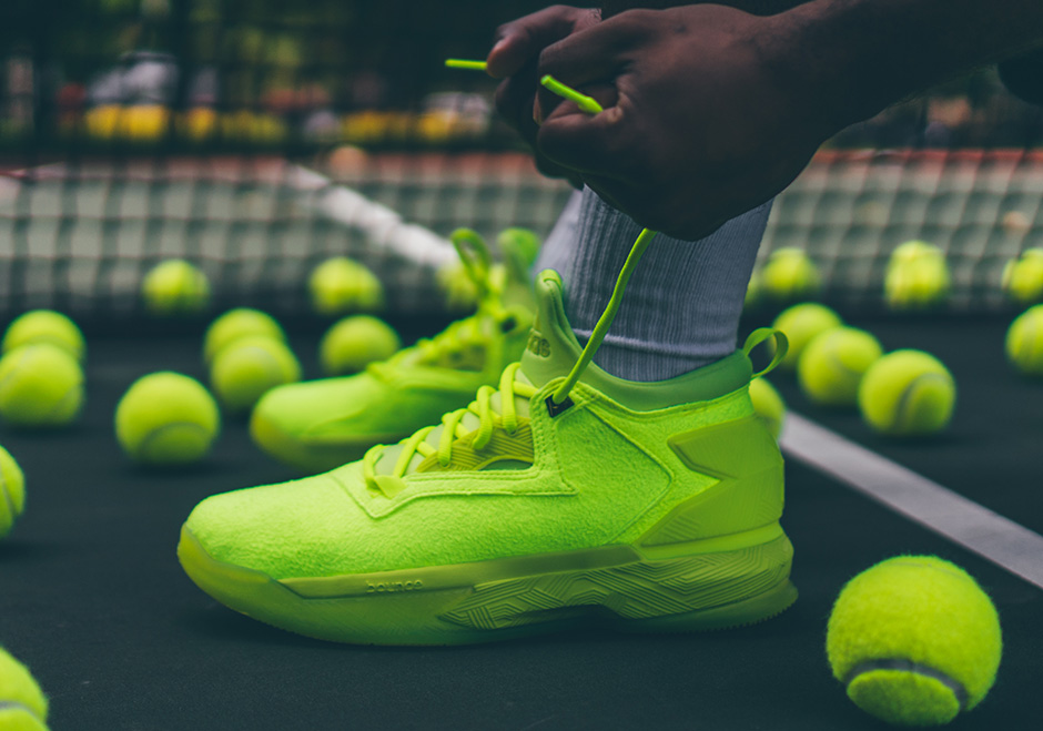 Adidas D Lillard 2 Tennis Ball Release Date 02