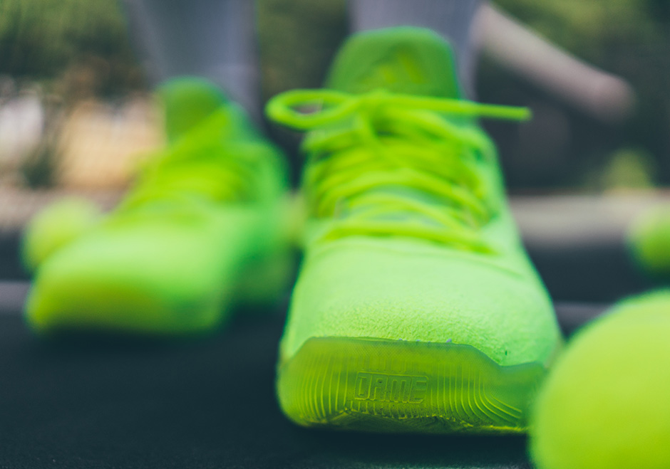 Adidas D Lillard 2 Tennis Ball Release Date 08