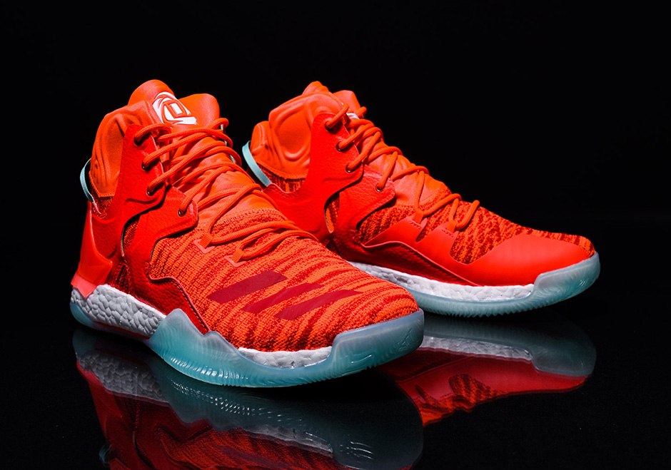 adidas Made Derrick Rose's New Shoe In Orange Before Trade To Knicks