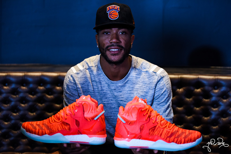 Adidas D Rose 7 Boost Knicks Orange 02