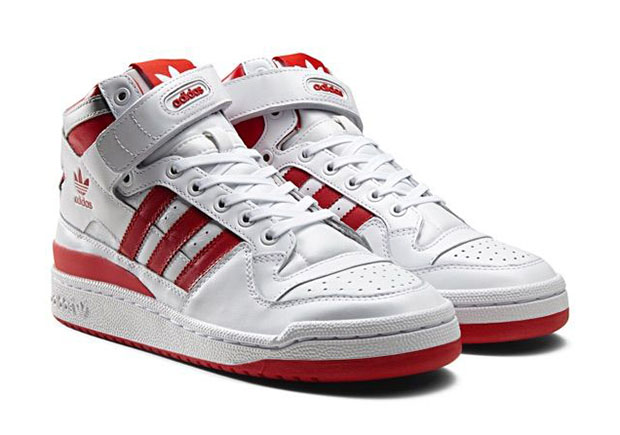 Adidas Forum Mid 2016 Retro White Red