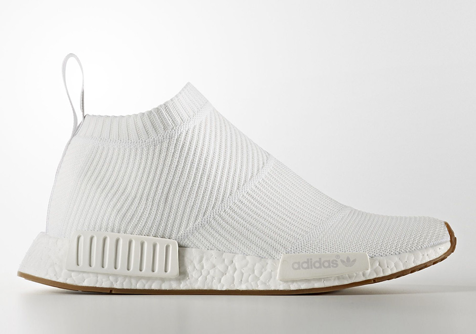 Adidas Nmd City Sock White Gum 01