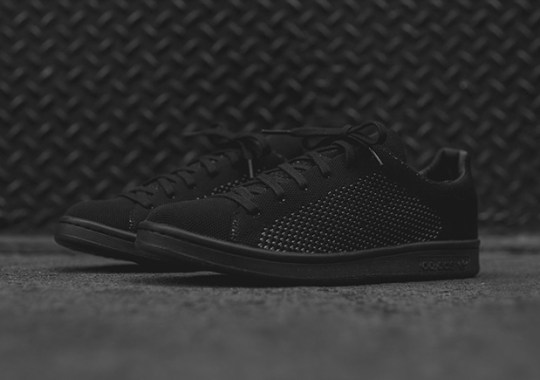 adidas Stan Smith Primeknit In “Triple Black”