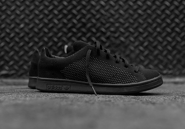 Adidas Stan Smith Primeknit Triple Black 2