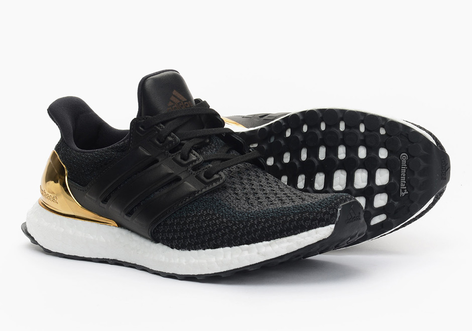 Adidas Ultra Boost Gold Heel 4