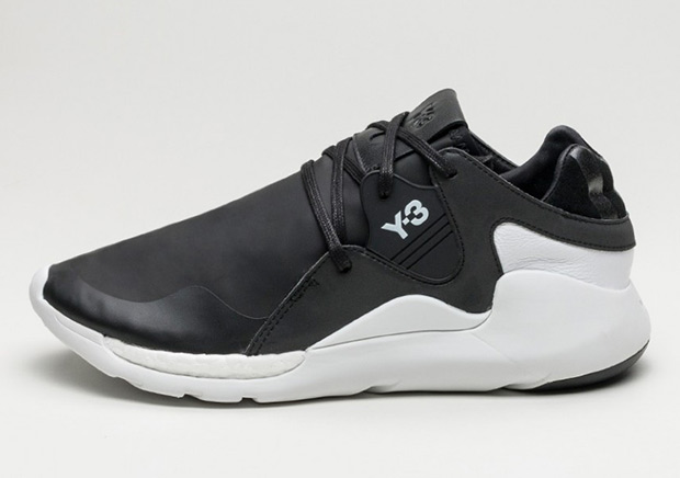 Adidas Y 3 Qr Run Black White 1