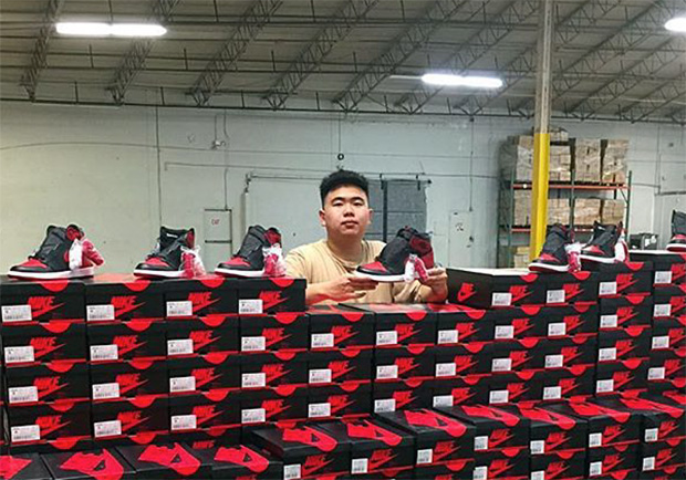 Air Jordan 1 Banned Resellers Already At It