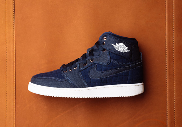 The Quilted Air Jordan 1 KO Is Here In Navy