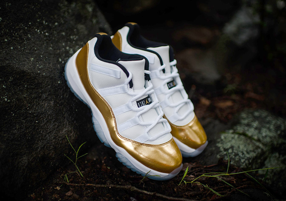 Air Jordan 11 Low Gold Release Reminder 1