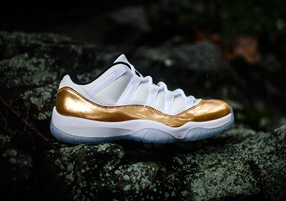 Air Jordan 11 Low Gold Release Reminder 3