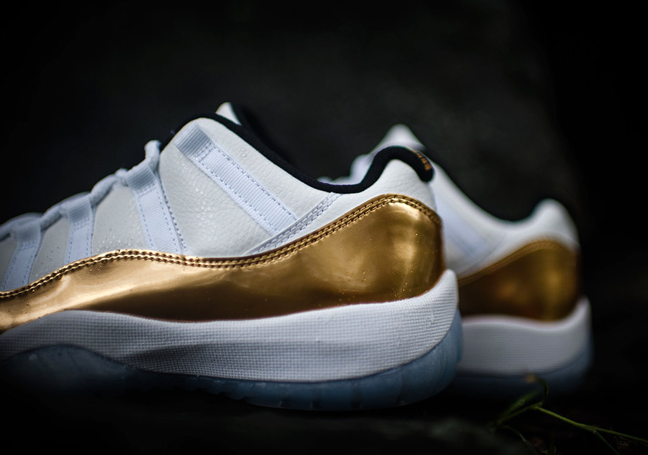 Air Jordan 11 Low Gold Release Reminder 4