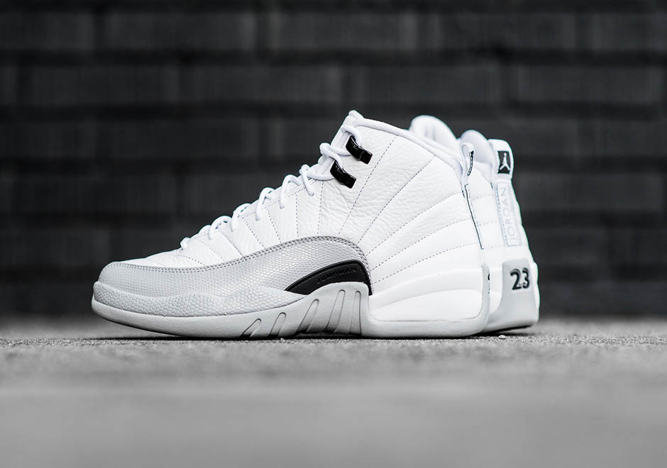 The "Wolf Grey" Air Jordan 12 Releases This Weekend