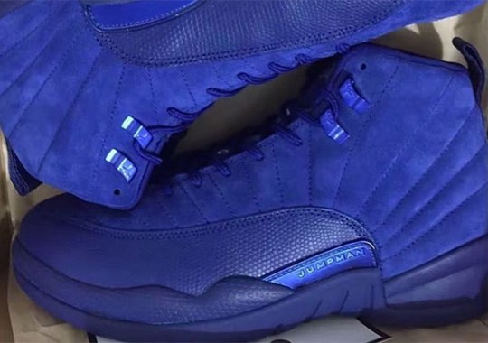 Closer Look At The Air Jordan 12 “Deep Royal”