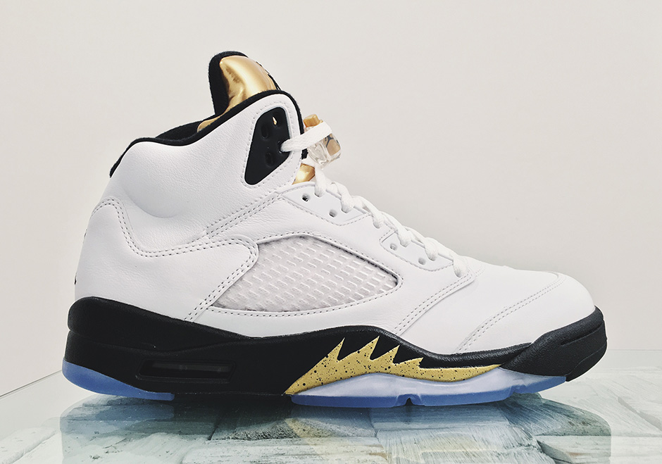 Air Jordan 5 "Gold Tongue" Releasing As Rio Olympics Come To A Close