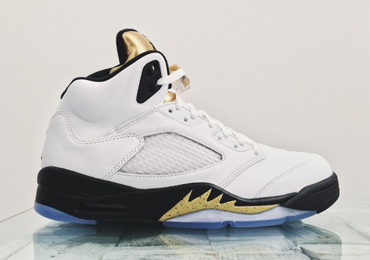 Air Jordan 5 “Gold Tongue” Releasing As Rio Olympics Come To A Close