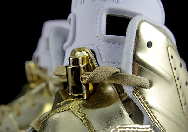 Up Close With The Air Jordan 6 “Gold”