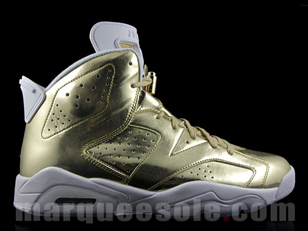 Air Jordan 6 Pinnacle Gold Release Details 02