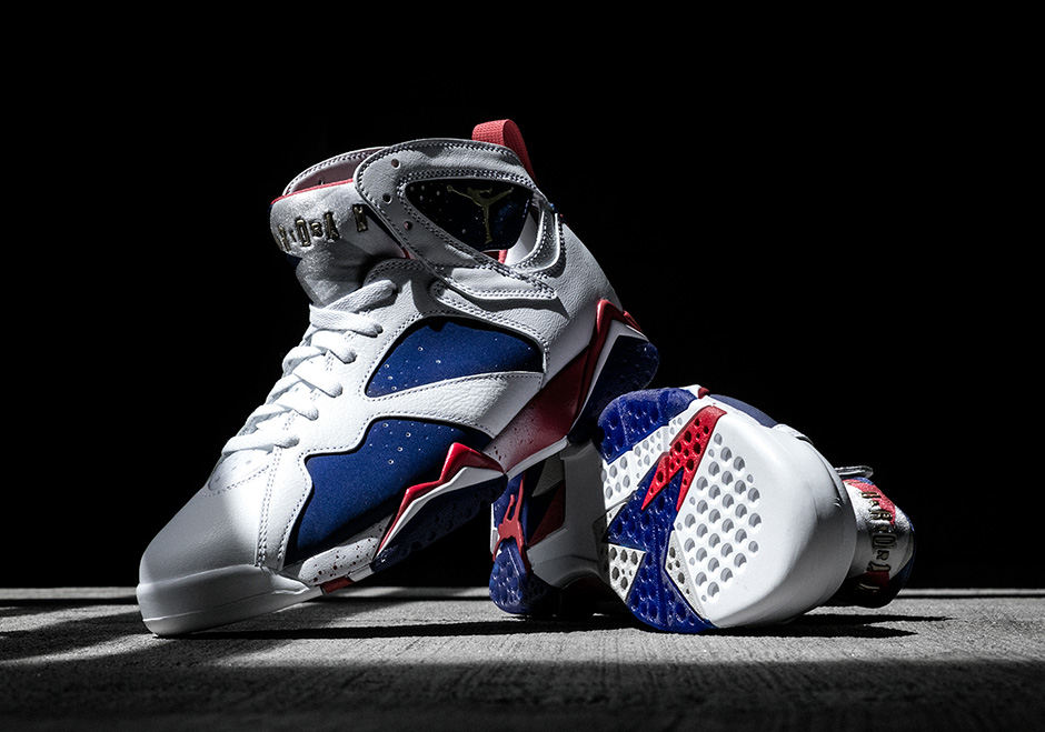 Celebrate Team USA's Quest For Gold With The Jordan 7 "Olympic Alternate"