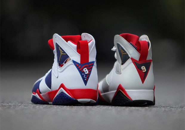 Air Jordan 7 Olympic Comparison 3