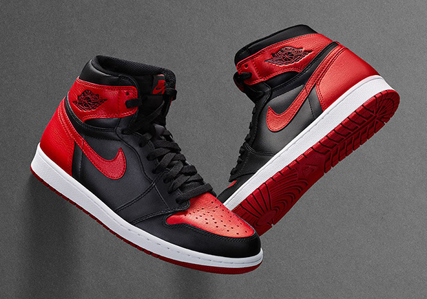 Air Jordan 1 "Banned" Releasing On Nike SNKRS Drawing On September 3rd