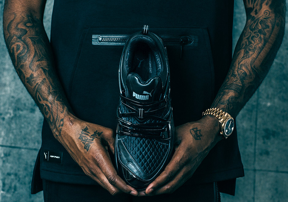 Meek Mill and PUMA Continue "Dream Chasers" Collection With Blacked-Out Sneakers