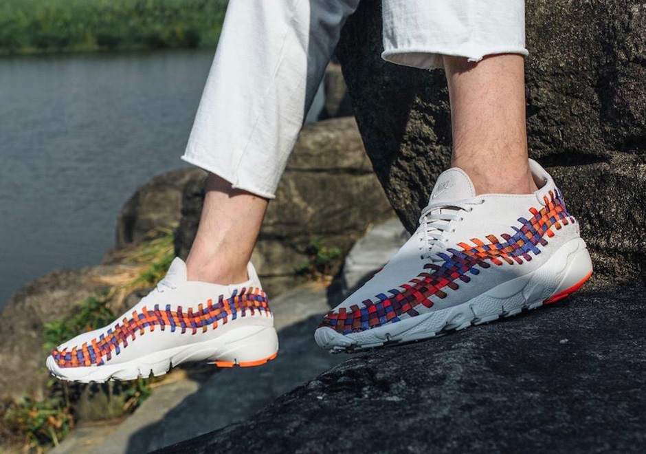 Nike Air Footscape Woven Nm Rainbow On Feet 02