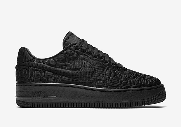 Nike Air Force 1 Upstep Se Triple Black 2