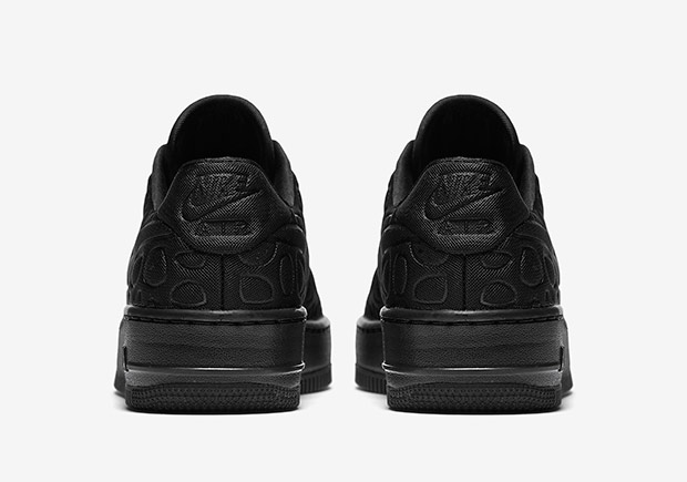 Nike Air Force 1 Upstep Se Triple Black 4