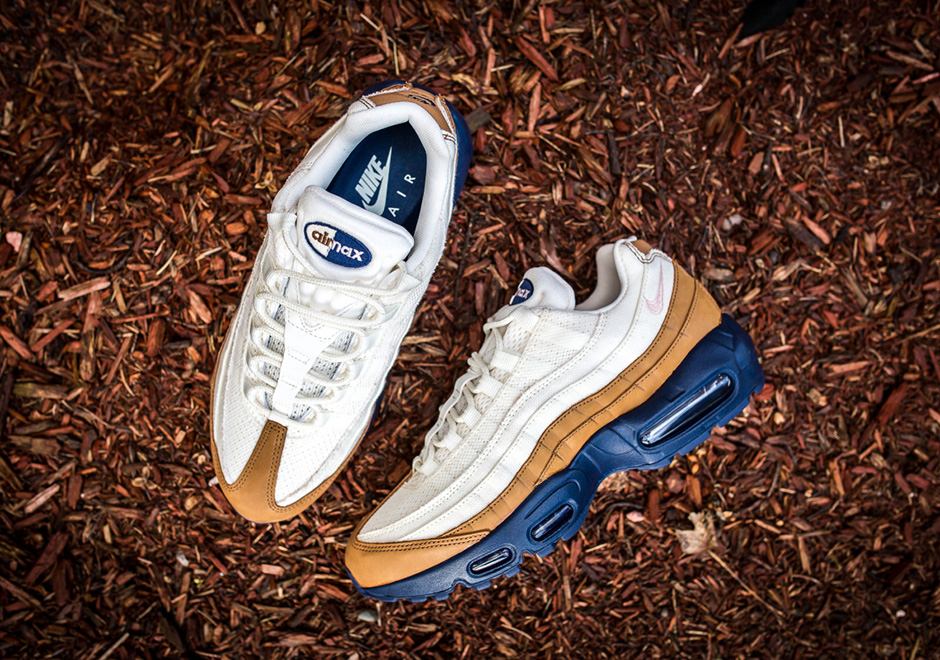 Nike Air Max 95 Prm Ale Brown Pearl Pink Mid Navy 3