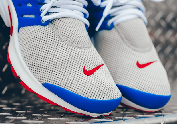 Nike Air Presto Dusty Grey University Red Cobalt 5