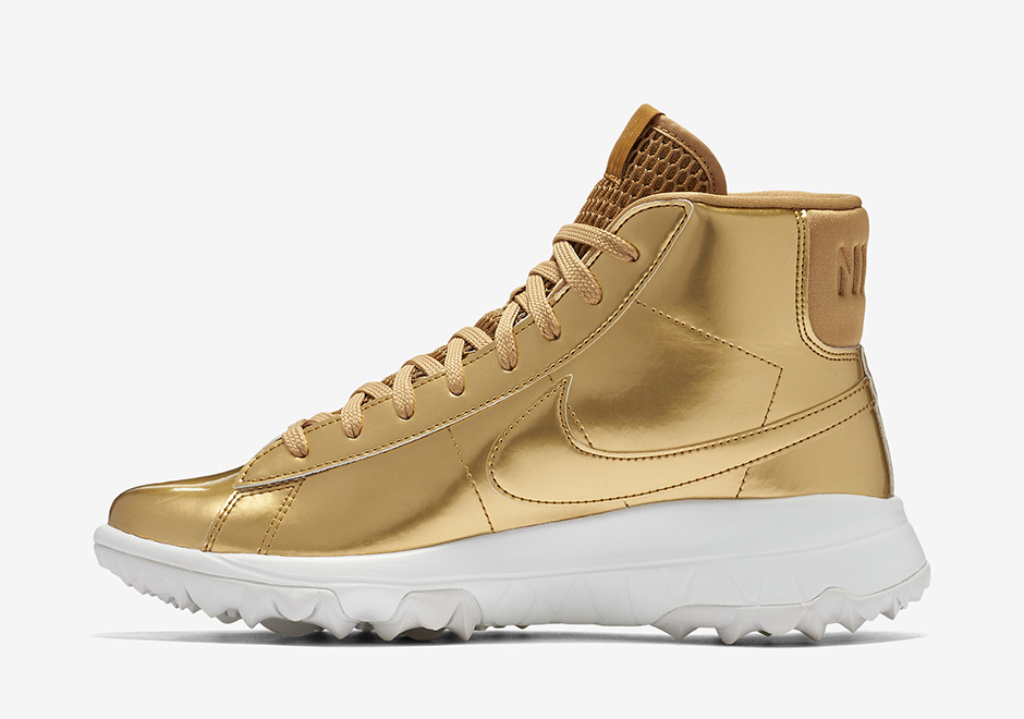 Nike Blazer Golf Wmns Metallic Gold Available 03