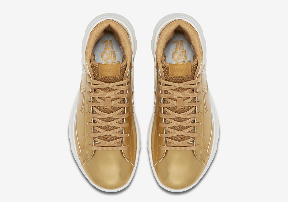 Nike Blazer Golf Wmns Metallic Gold Available 04