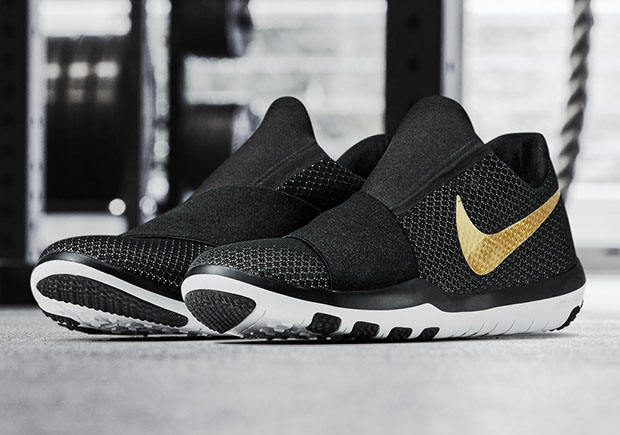 Nike Free Connect Gold Black 2