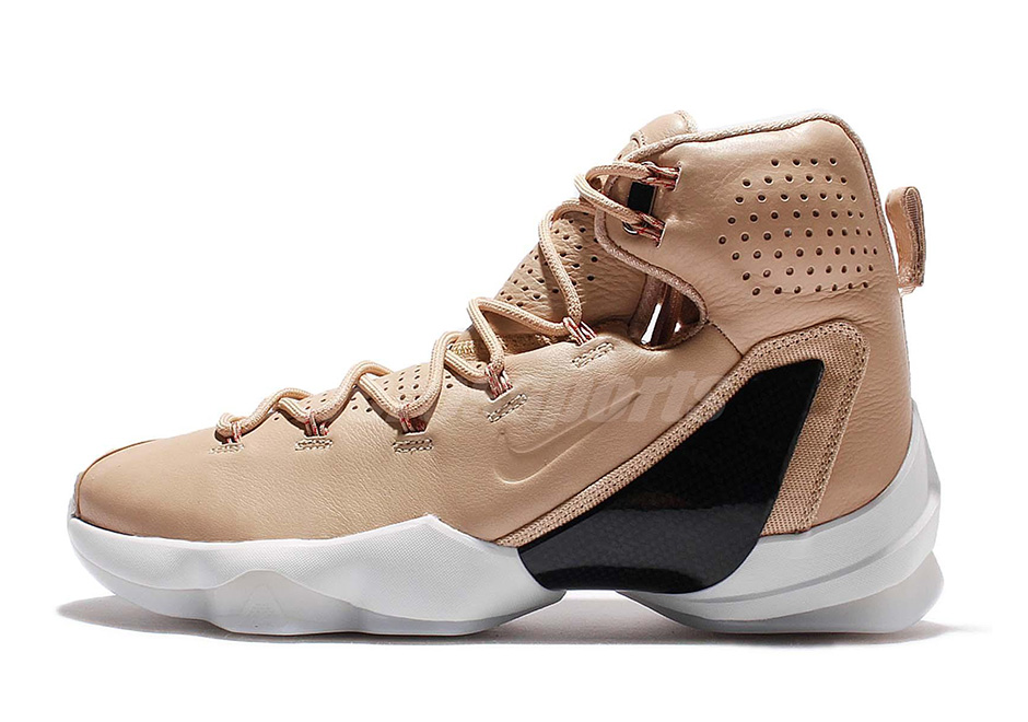 Nike Lebron 13 Elite Ext Tan Leather 02