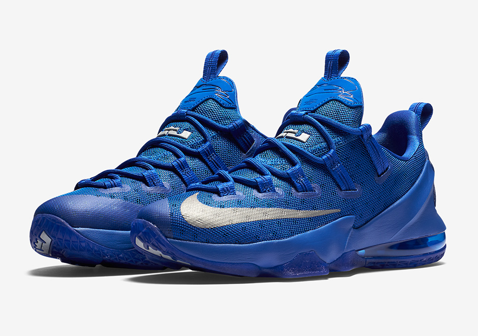 Nike LeBron 13 Lows In "Kentucky" Colors Are Here