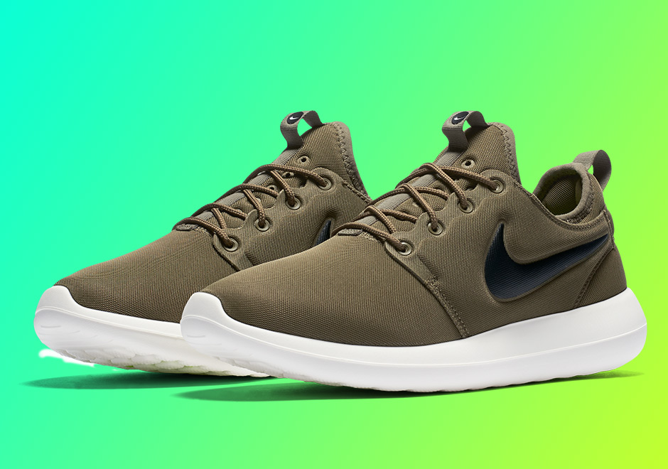 Nike Roshe Two Olive Mens 2