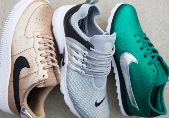 Plenty Of Chrome In Nike Sportswear’s “Look Of The City” Pack For Women