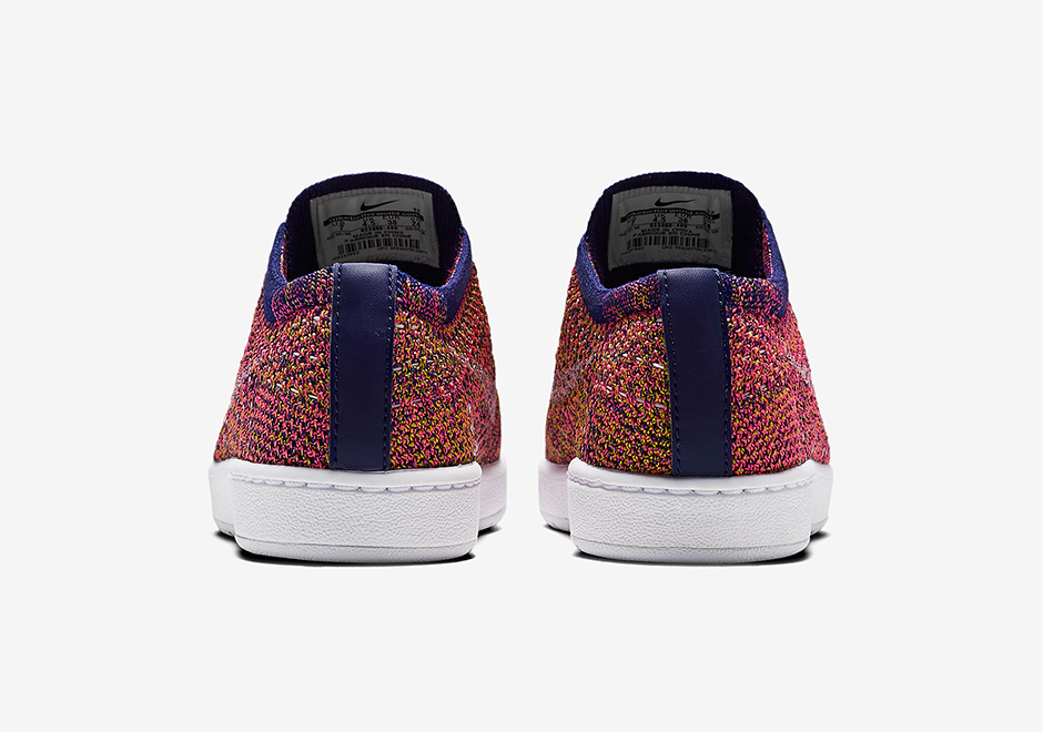 Nike Women Tennis Classic Ultra Flyknit Deep Royal Blue Pink Blast Multicolor 5