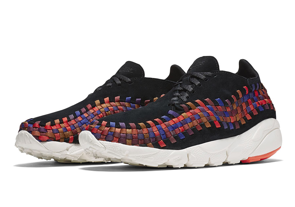 Nikelab Footscape Woven Rainbow Black 2