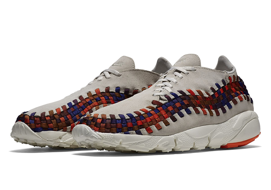 Nikelab Footscape Woven Rainbow Light Bone 2