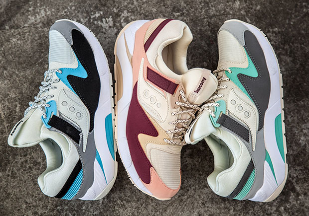 Three Colorful New Saucony Grid 9000 Options Close Out Summer