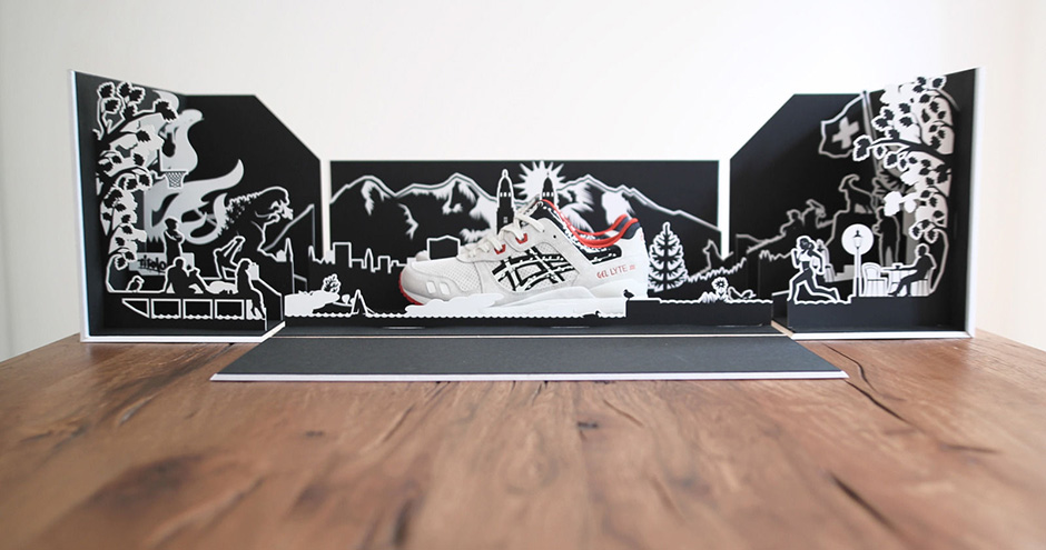 Titolo Asics Gel Lyte Iii Albino Papercut Ebay Auction 04